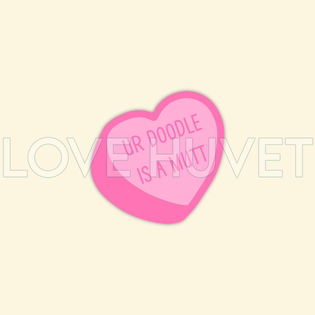 Your Doodle is a Mutt Sticker | Love Huvet
